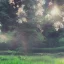 Placeholder: Album art cover for an ambient playlist that is ethereal, sparkly, introspective, fun, child-like, emotional, uplifting, calming, variety. abstract. bokeh blur with sharpness and detail. Artistic interpretation. professional photography, 8K, HD, high quality, unreal engine. fisheye lens effect