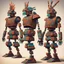 Placeholder: Aztec robots