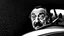 Placeholder: an angry Salvador Dali driving horse shaped surrealist car with eyes, , 4k, sharp edges ,Chiaroscuro, hyper realism, realistic, highly detailed, high contrast black and white, sharp