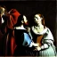 Placeholder: drawing of las meninas Caravaggio style