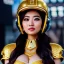 Placeholder: Ultra detailed fullbody Portrait in oil on canvas of busty Aquarius Yuna with Gold armor and helmet-Saint seya,extremely detailed digital painting,ultrarealistic skin,intense stare, extremely detailed face, crystal clear eyes, mystical colors ,perfectly centered image, perfect composition, rim light, beautiful lighting,masterpiece ,8k, stunning scene, raytracing, anatomically correct, in the style of Simon Bisley and Ohrai Noriyoshi and robert e howard and Steve Jung and Wizyakuza.