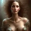 Placeholder: woman, mix daddario eva green bodybuilder by gerald brom luis royo