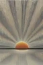 Placeholder: Sunrise colorizes the crystalline graphite world; Yaacov Agam