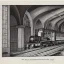 Placeholder: steam train in a railways station medieval print