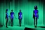 Placeholder: Reflective dark green to cyan metal surfaces body paint. full coverage. Girls with slim body and big butts. Behind curtains. Old-fashioned cameras integrated to heads. structure Cyber-punk. Attached telephones. Dystopia, closed eyes. Red&blue 3D-tiling. Dystopia. Partly symmetrical in relation to machines. Perfect golden ratio in vertical and horizontal directions. Deep blue. Polyhedron in 5th dimension. Tessellation in 4-dimensional space. Perspective derived from Integers (mathematics).