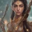 Placeholder: ananya pandey, hot hunter goddess, by Mahmoud Sai, Cartographic, Closeup-View, 16k, Lumen Global Illumination, Diffraction Grading ,circuitory