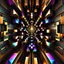 Placeholder: a mandelbulb 3d fractal made of metallic random color cubes a pertty artistc background