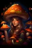 Placeholder: magical mushroom lady