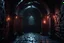 Placeholder: a cell in a dungeon. Dark gothic fantasy. photorealistic. 4k