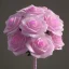 Placeholder: Pink Crystal Rose Bouquet Flower