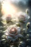 Placeholder: magic rose flowers,delicate petals,natural light ,sunlight,dew,fine ink drawing,landscape,fog,lots of details,realistic,high quality,3d, work of art,hyperdetalization,professionally,filigree,hazy haze,hyperrealism,transparent,delicate pastel tones,back lighting,contrast,fantastic,unreal,translucent,glowing,clear lines,horror,epic,fabulous,fabulous landscape