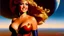 Placeholder: portrait of beautiful busty Barbarella painting by Brom , oil on canvas, cinematic composition, extreme detail,fit full head inside picture,8k