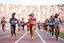 Placeholder: in olympic games all 100m runner ladyes waiting to start the game
