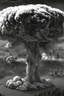 Placeholder: Hiroshima bomb, line arts, manga style