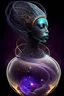 Placeholder: galactic woman vessel