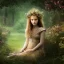 Placeholder: Young beautiful girl and majestic, stunning lion on nature forest path, floral crown on girl, Chronicles of Narnia, 8k resolution, high-quality, fine-detail, iridescent, intricate, digital art, detailed matte, volumetric lighting, beautiful, illustration, 3D octane render, brian froud, howard lyon, selina french, anna dittmann, annie stokes, lisa parker, greg rutowski,