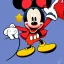 Placeholder: isometric mickey mouse in style of George Herriman and in a landscape in style of Dali