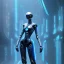 Placeholder: cyberpunk, robot, tron, anime, manga, masterpiece