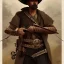 Placeholder: portrait,"Insanely detailed photograph of a eye patch male western mustachioed crossbowman", detailed charro and Sombrero, digital painting, cigar, artstation, concept art, sharp focus, illustration, art by artgerm and greg rutkowski and alphonse mucha, 8 k,fantasy, unreal engine