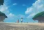 Placeholder: a beach, cinematic angle, studio ghibli, wes anderson, volumetric lighting, breathtaking, beautiful composition, elegant, digital art, detailed, oil painting, hyperrealistic, sharp focus, 8k