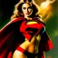 Placeholder: portrait oil on canvas, beautiful busty SuperGirl, green big eyes, ,minimal armor,comic book cover, mystical colors,insanely detailed,realistic,intrincate detail, 16k resolution, masterpiece,Frank Frazetta,Alex Horley, Simon Bisley