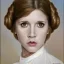 Placeholder: [[extrem beautiful photorealistic young Carrie Fisher as Princess Leia]] :: [[photorealistic brown eyes, short hair, head and shoulders portrait, 8k resolution photorealistic portrait by Greg Rutkowski, Artgerm, WLOP, Alphonse Mucha, dynamic lighting, hyperdetailed, intricately detailed, triadic colors]]