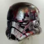 Placeholder: photorealistic star wars rebel helmet with weathered painting , illustration on coarse canvas by <agnes cecile> and <Yoji Shinkawa>, ornate and intricate details , soft smooth lighting, concept art,