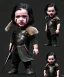 Placeholder: Jon snow toddler, full body, angry, dragon, dramatic lighting, hyper realistic