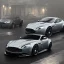 Placeholder: aston martin in the rain