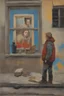 Placeholder: art, painting, street art, street, russian depression, music album, from the window, depression, russian 90