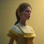 Placeholder: Full body, 3d render, Emma mackey, 1800's women style, 1800'hair style, 1800's women dress style, hyper realistic, octane render, unreal engine 5, 8k, palace background, uhd