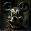 Placeholder: zombie mickey mouse, photorealism, horror, evil, hungry, rotted, high resolution