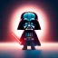 Placeholder: tiny cute {Darth Vader} toy, standing character, soft smooth lighting, soft pastel colors, skottie young, 3d blender render, polycount, modular constructivism, pop surrealism, physically based rendering, square image