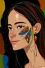 Placeholder: expressionism, Pixar style, in abstract art Basquiat, Picasso, Miro, Kandinsky, Klee, Birell, Fairey, Ardon, Buffet and Picasso style, HD --s 750 --v 5.1 --style raw, water color, black background
