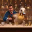 Placeholder: An Aylesbury Duck Being a Bartender in a Tavern