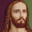 Placeholder: Jesus with a red band on his forehead