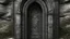 Placeholder: A gothic door in a rock