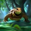 Placeholder: Cute turtle, league of legends, in the jungle, full detail, intricate detail, cinematic, 8 k, cel shaded, unreal engine, featured on artstation, pixiv, cartoon style