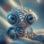 Placeholder: macro photography of a cute tiny alien creature, 8k resolution, photorealistic, ultra detailed