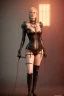 Placeholder: Cersei Lannister as evil dominatrix in black leather and high heeled boots, mistress, busty, cleavage, curvy, lena headay, angry, stern look. character design by cory loftis, fenghua zhong, ryohei hase, ismail inceoglu and ruan jia. unreal engine 5, artistic lighting, highly detailed, photorealistic, fantasy