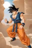 Placeholder: Goku, but he is middle eastern