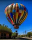 Placeholder: A photorealistic image of a hot air balloon at balloon fiesta in Albuquerque