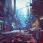 Placeholder: A beautiful ultra detailed concept art landscape of the underbelly of a cyberpunk city black market alley way on an alien planet, dirty and robust, cool color scheme by Pixar, dan mumford, beeple, sparth, andreas rocha john howe, and Martin Johnson Heade, concept art wallpaper, featured on conceptartworld, cinematic lighting, landscape photography composition, f16, night time, unreal engine, trending on behance, featured on artstation