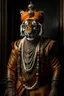 Placeholder: tiger in maharaja outfit