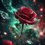 Placeholder: the epic shot of a crystalized red rose with its green stem, 8k resolution, fantasy concept art, dynamic lighting, cinematic, epic glowing galaxy background, deep depth of field, 3D, constellation map, fractal crack effect, 16k resolution photorealistic, bokeh, a masterpiece by Alberto Seveso, breathtaking intricate details, realistic and lifelike cgi diorama, dramatic natural lighting, reflective catchlights, high quality CGI VFX fine art