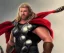 Placeholder: Fat thor, photorealistic