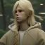 Placeholder: medieval fantasy setting, man, 20 year old, messy blond hair, round face, naïve, round face, realistic style, octane render