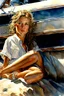 Placeholder: Steve Hanks watercolor