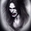 Placeholder: perfect long-haired Vampire, perfect eyes,perfect vampire teeth, full tattoos of roses art and trees extending past face and morphing into galaxy, 8k resolution, high-quality, fine-detail, intricate, digital art, volumetric lighting ,highly detailed, masterpiece, delicate detailed, sharp focus, insanely detailed, fantasy art, intricate detailed, elegant, fog, Special Lighting, Vibrant, color Scheme, forest, unreal engine 5, trending on artstation ,style Daniel Merriam , portrait .