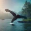 Placeholder: Nature, whale, eagle, unreal 5, octane render, cinema4d, redshift render, hyper realistic, cenematic, vibrancy, synthwave, retouch, centered, dynamic lighting, dramatic lighting, 4k, highly detailed, attractive beautiful, realistic, virtual reality, epic composition, holographic,